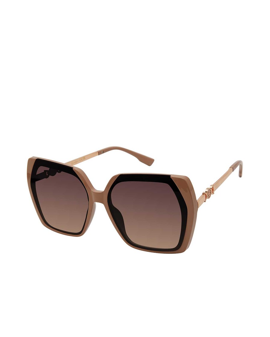 јессица симпсон геометријске металне наочаре за сунце у голу