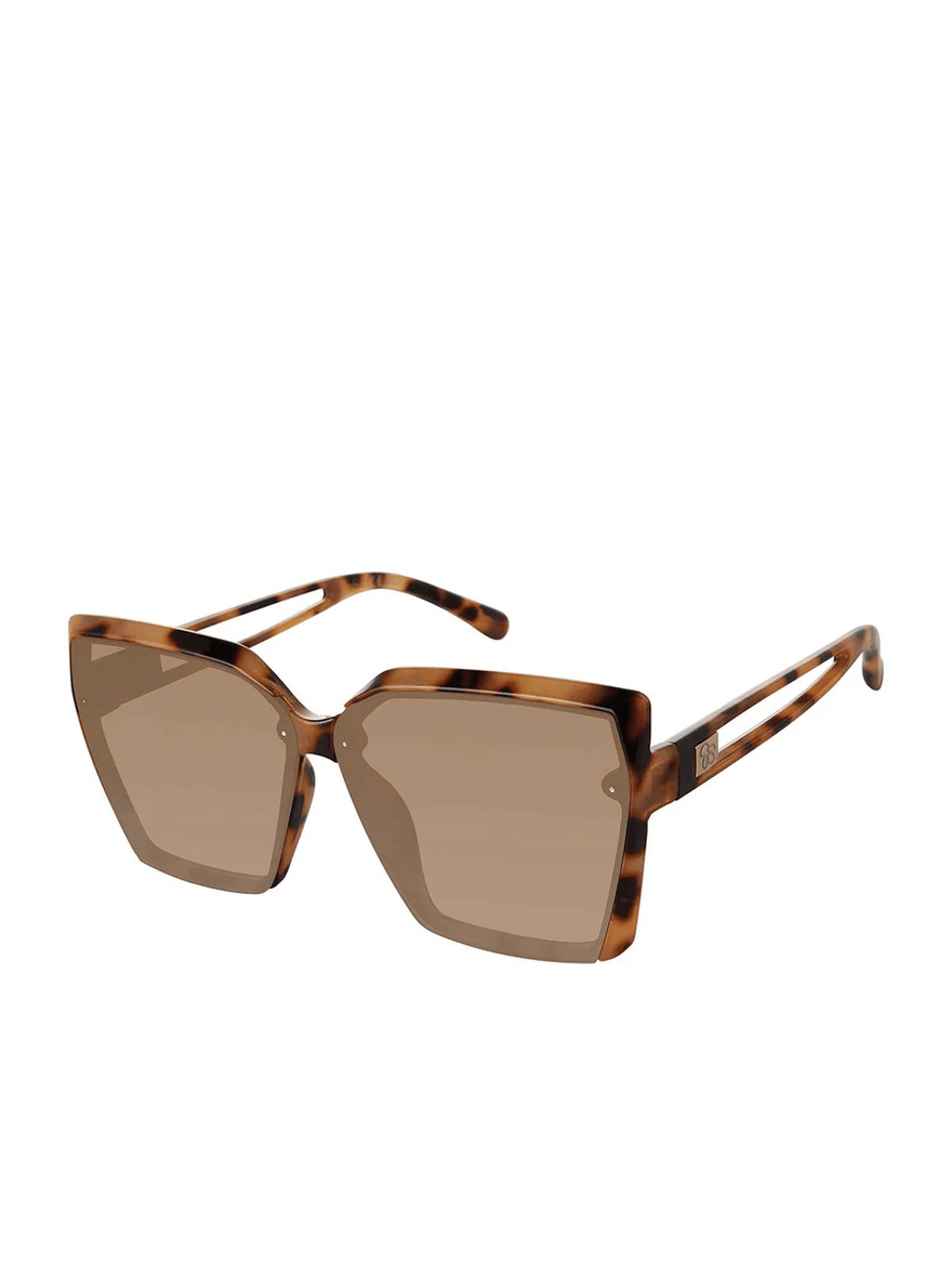 Jessica Simpson Cat Eye Sunglasses in Tortoise
