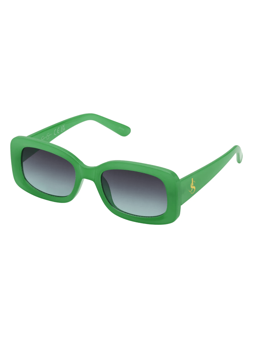 Jessica Simpson Retro Sunglasses in Green