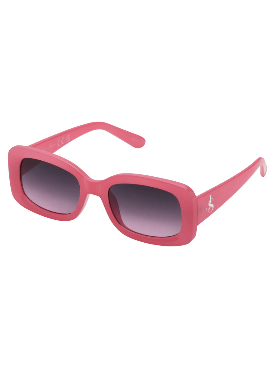 Jessica Simpson Retro Sunglasses in Pink