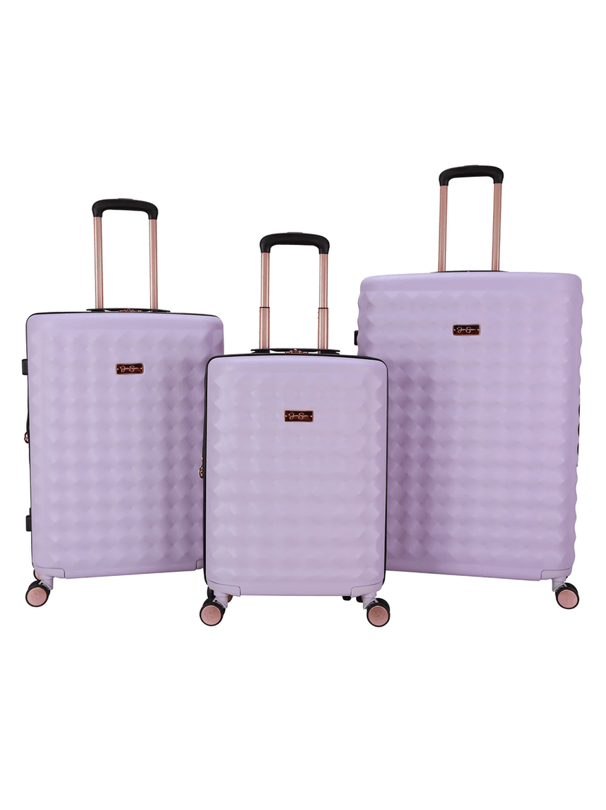 Jessica Simpson Vibrance Luggage Collection in Lavender Frost Sweet Lavender