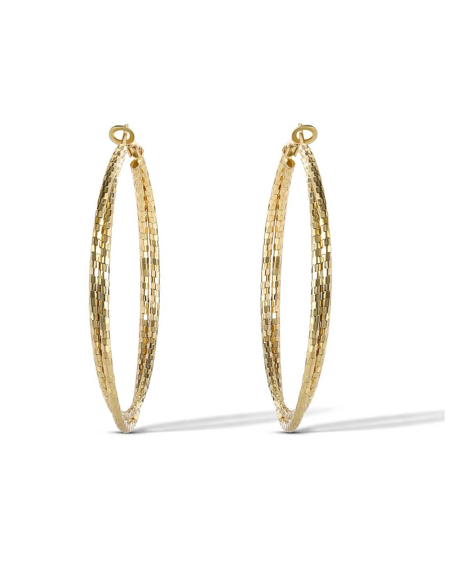 گوشواره دو حلقه ای جسیکا سیمپسون