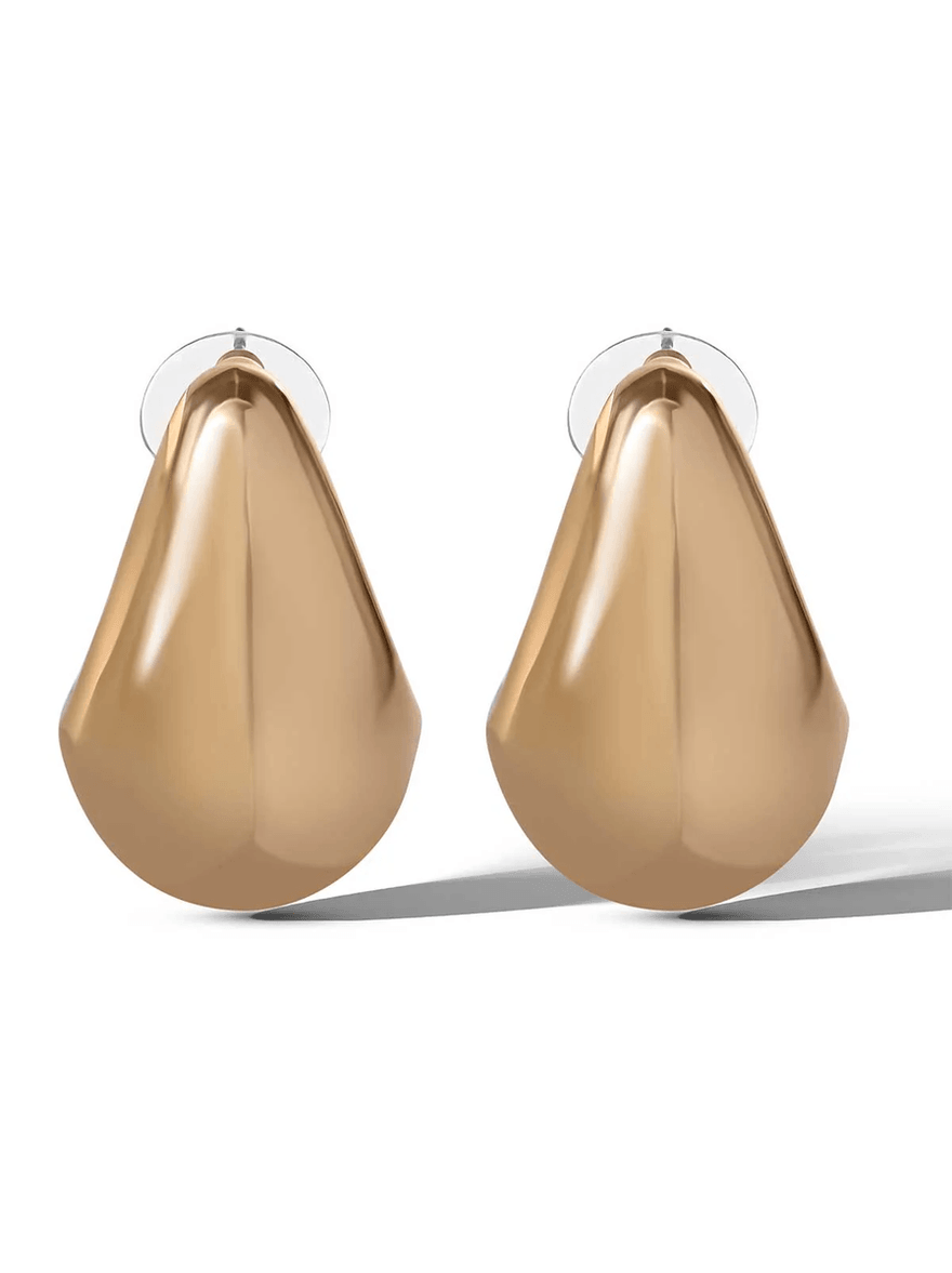 Jessica Simpson Drop Stud Earrings Gold