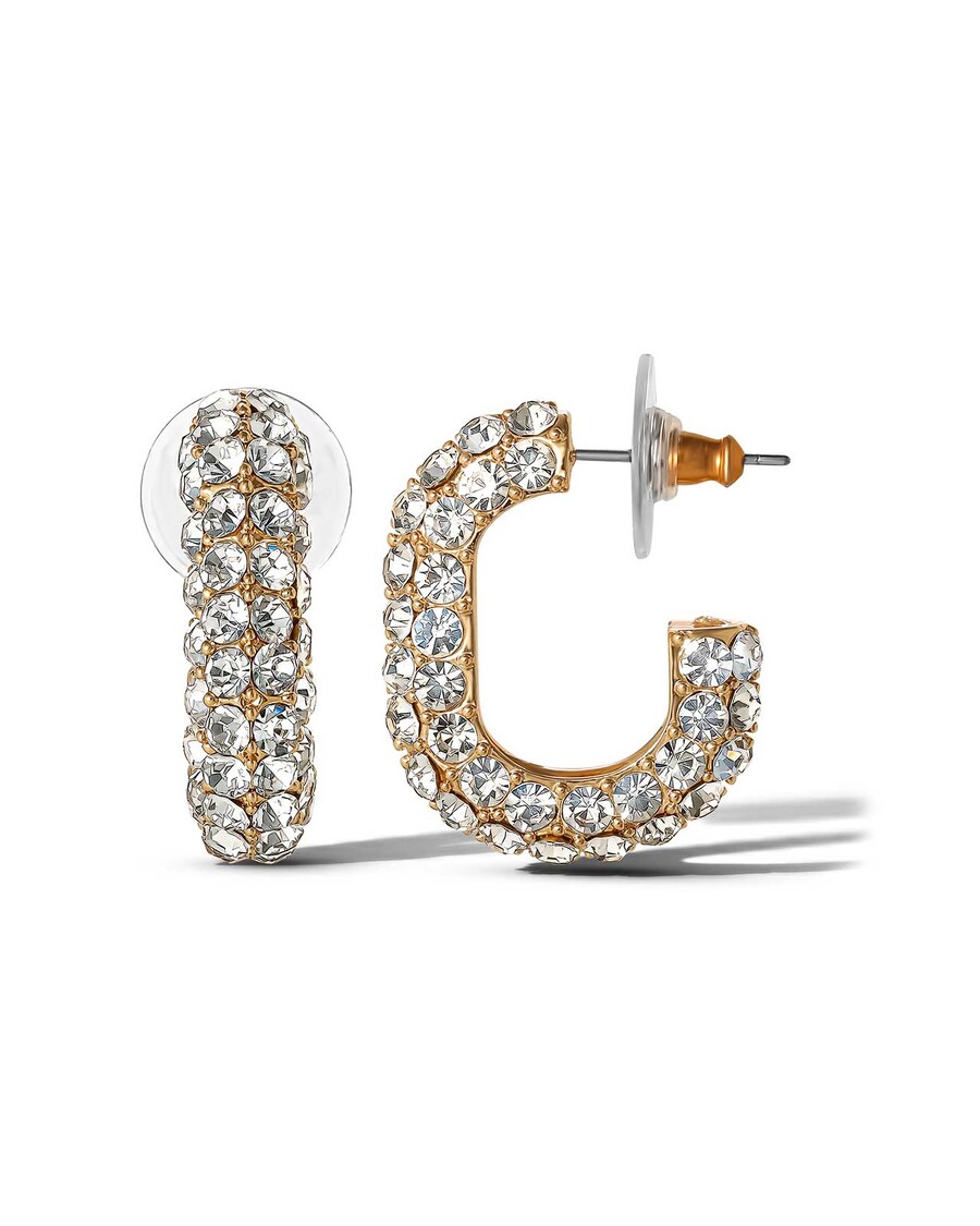 Jessica Simpson 3 Hoop Earring Set