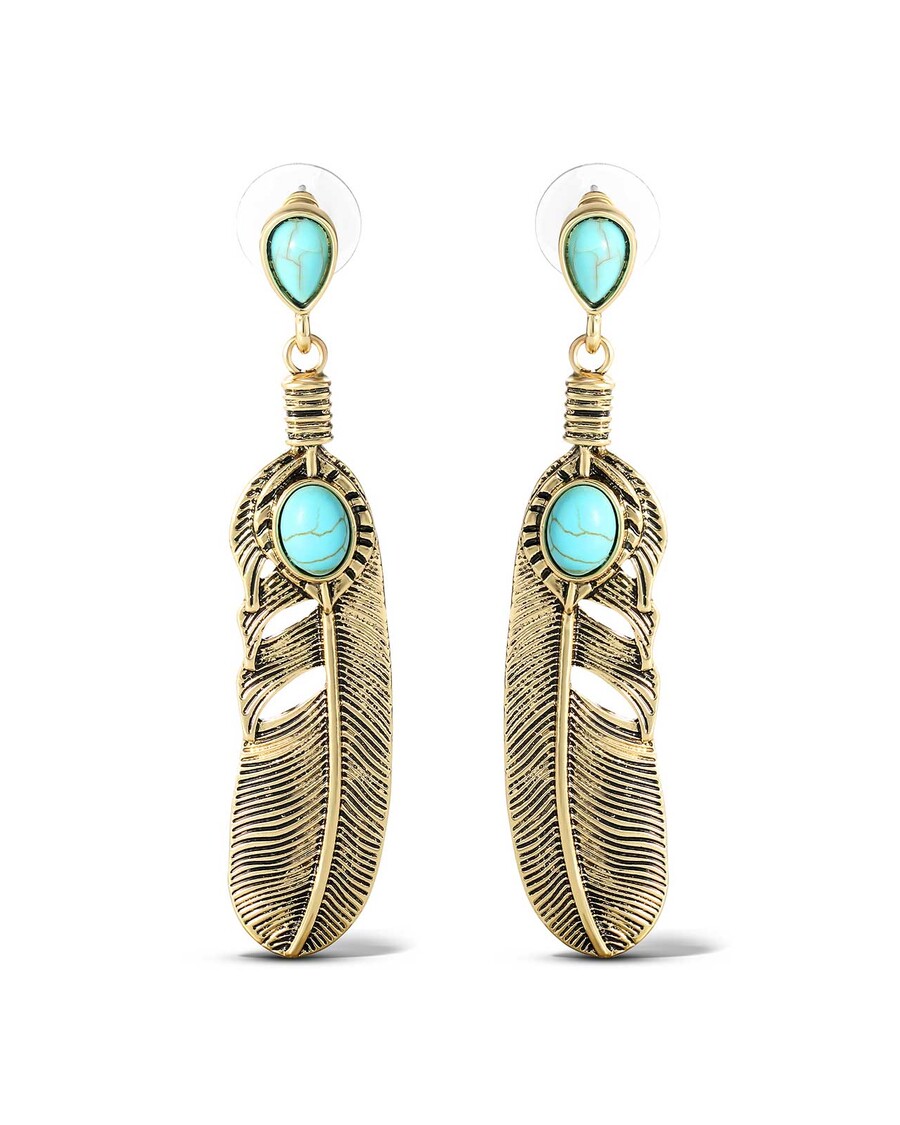 Jessica Simpson Türkiissinine Kivi Sulgedest Kõrvarõngad