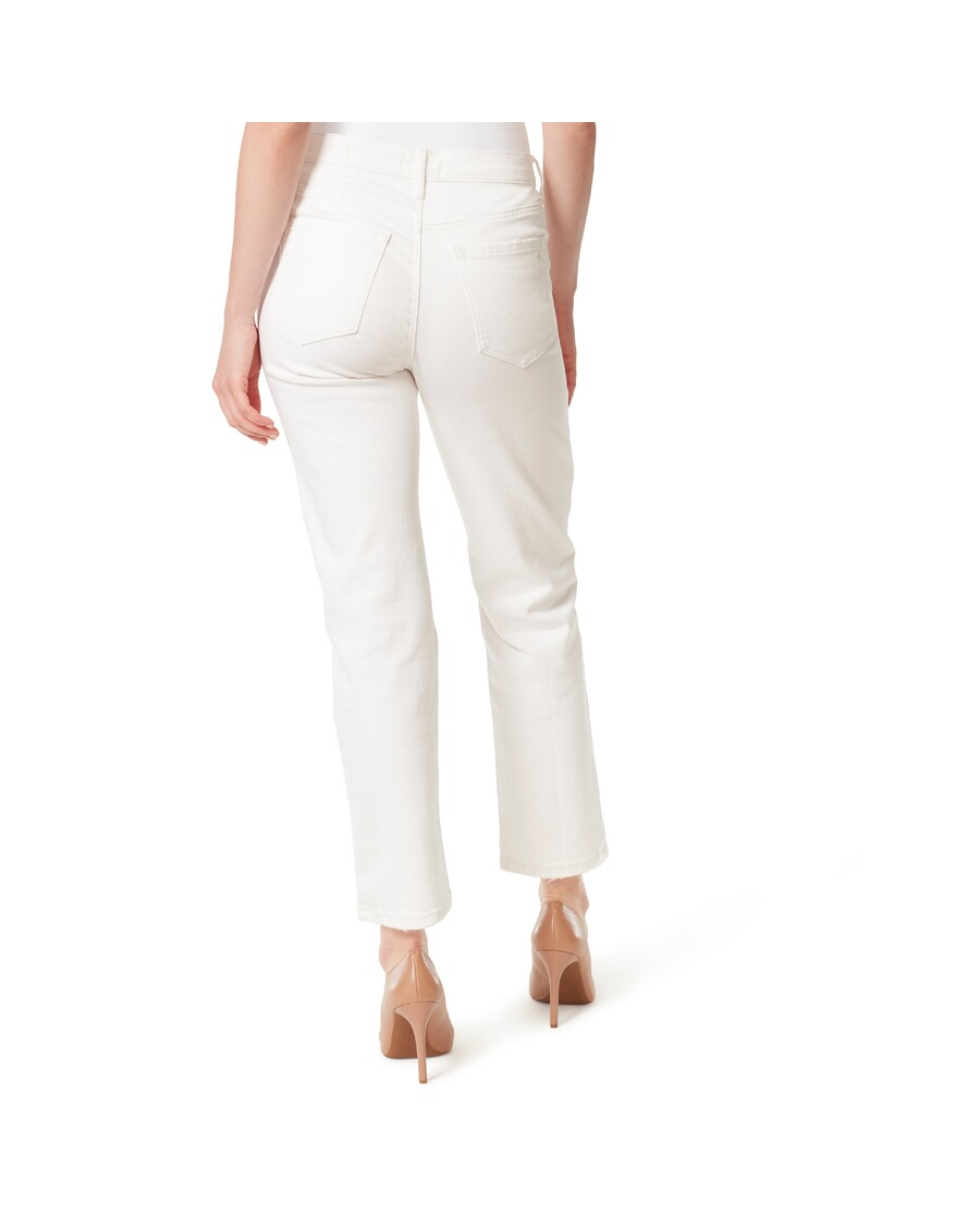 Jessica Simpson Spotlight High Rise Straight Jeans in White