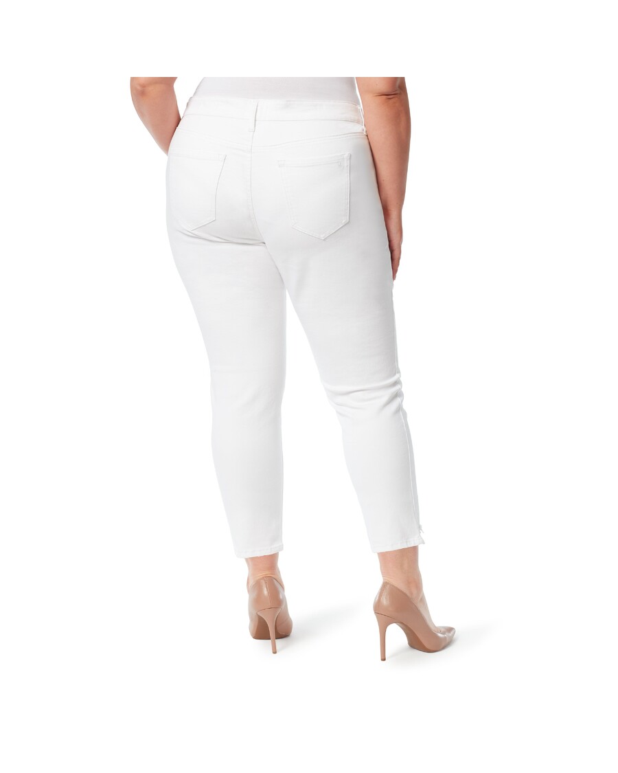 Jessica Simpson Spotlight High Rise Straight Jeans in White