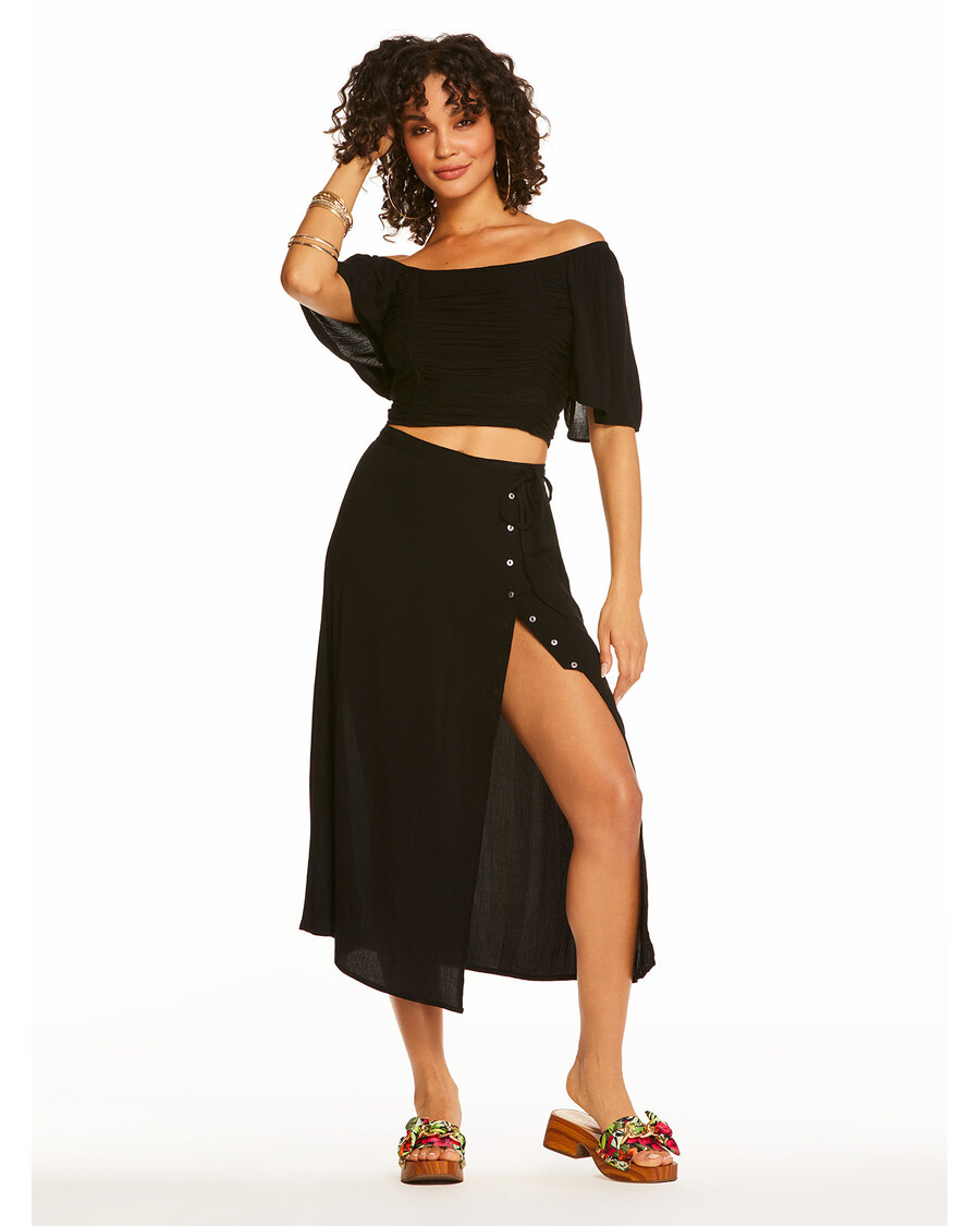 Jessica Simpson Irina Sijonas Juodos Spalvos