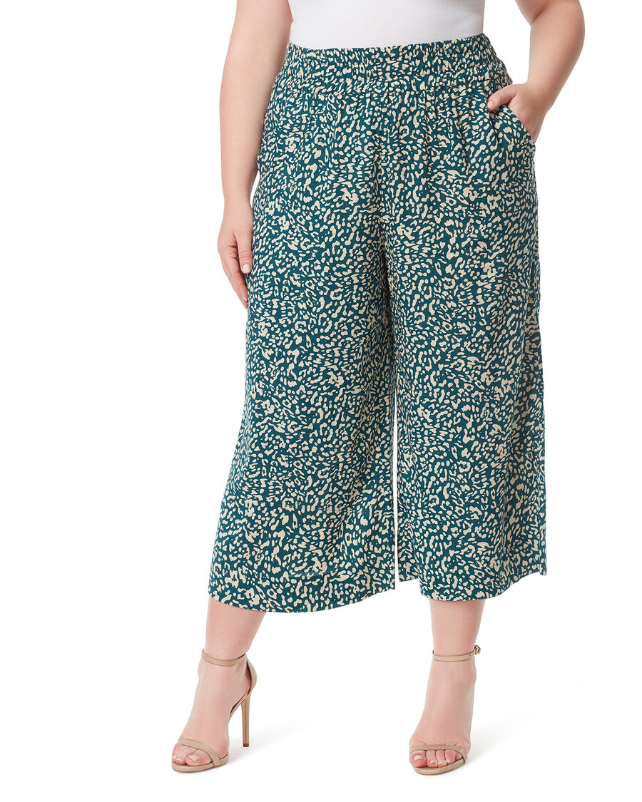 Jessica Simpson Rosalie Wide Leg Pant in Wild Side