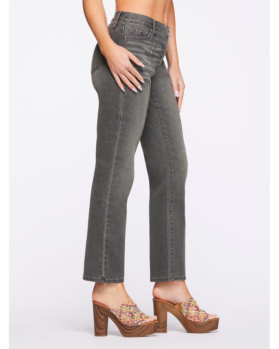 Jessica Simpson Flirt High Rise Straight Crop in True Bliss