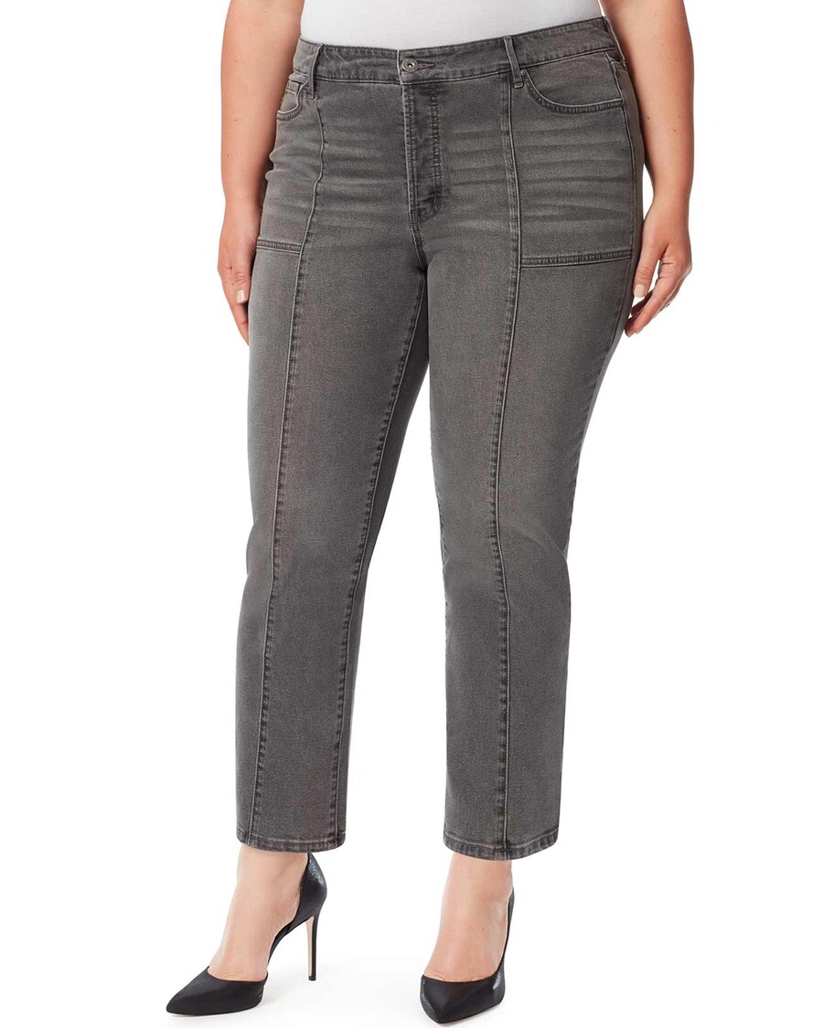 Jessica Simpson Flirt High Rise Straight Crop in True Bliss