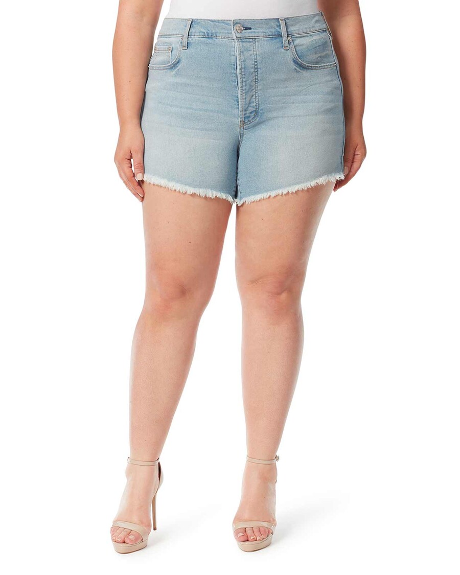 Jessica Simpson Infinite High Waist Short in Fade Away