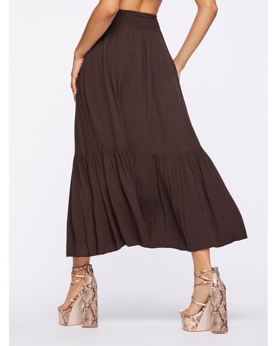 Jessica Simpson Kelsie Skirt in Coffee