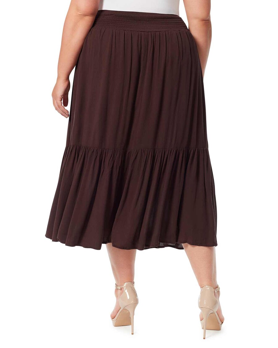 Jessica Simpson Kelsie Skirt in Coffee