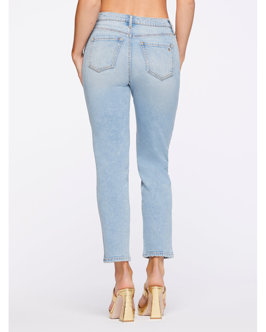 Jessica Simpson Spotlight High Rise Straight Jeans in Carry On
