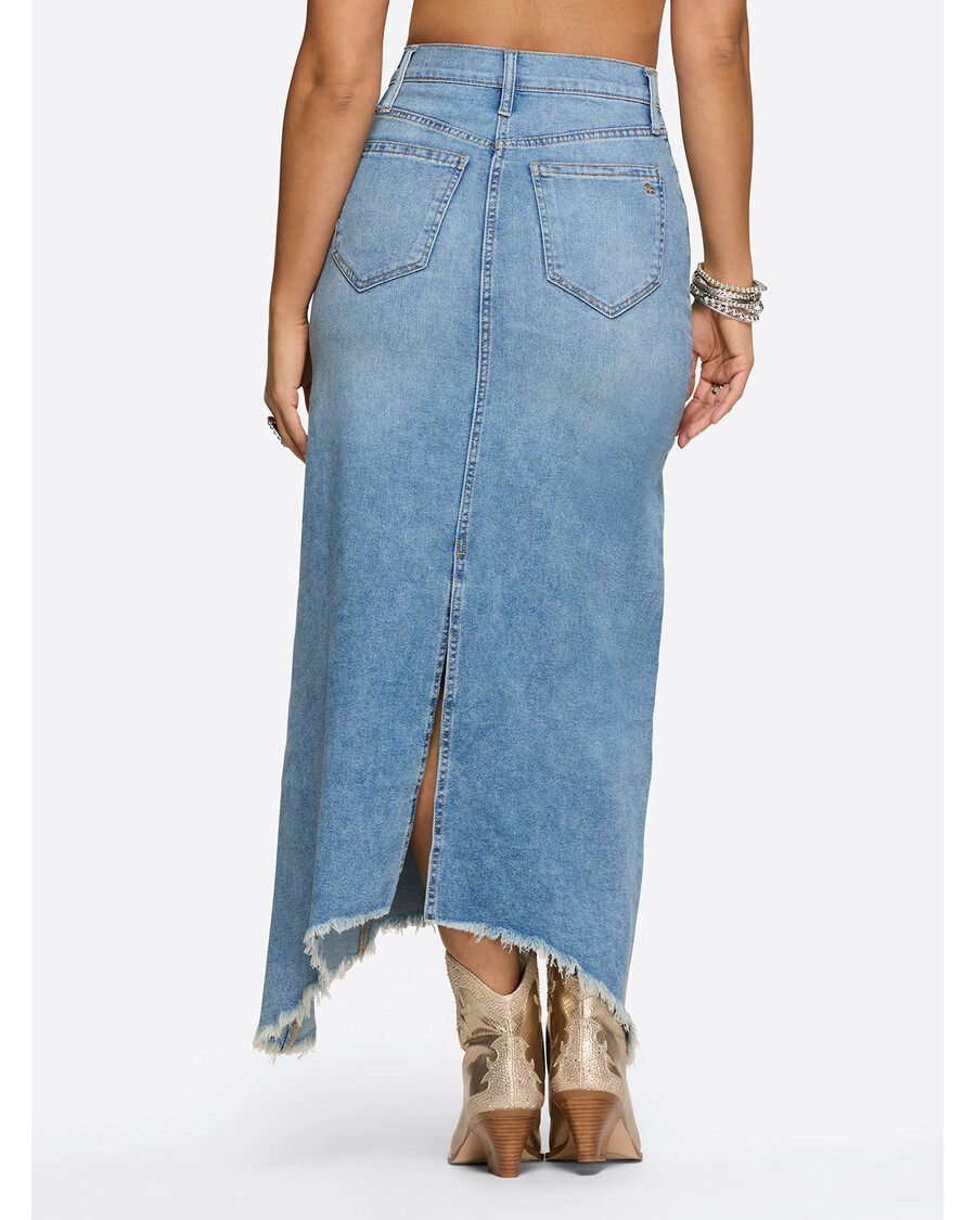 Jessica Simpson Della Maxi Skirt in Sweet Pea