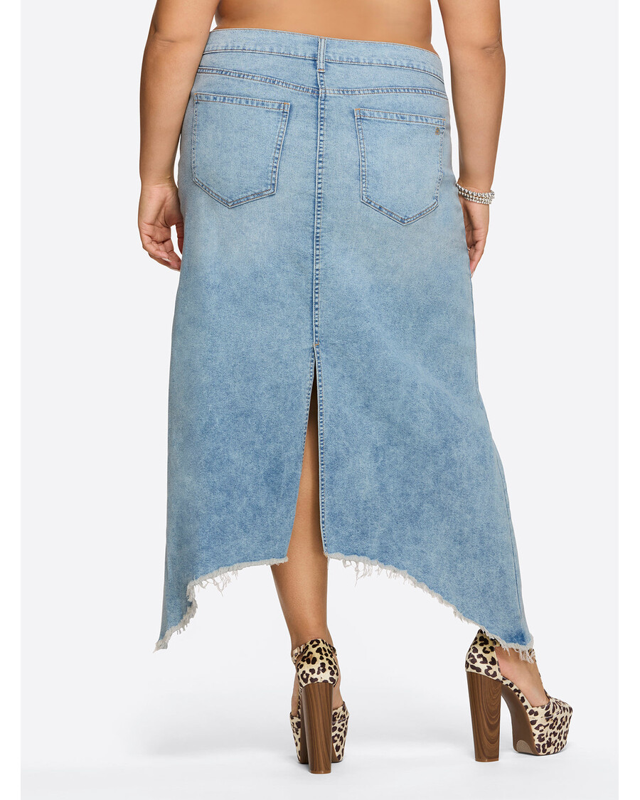 Jessica Simpson Della Maxi Skirt in Sweet Pea