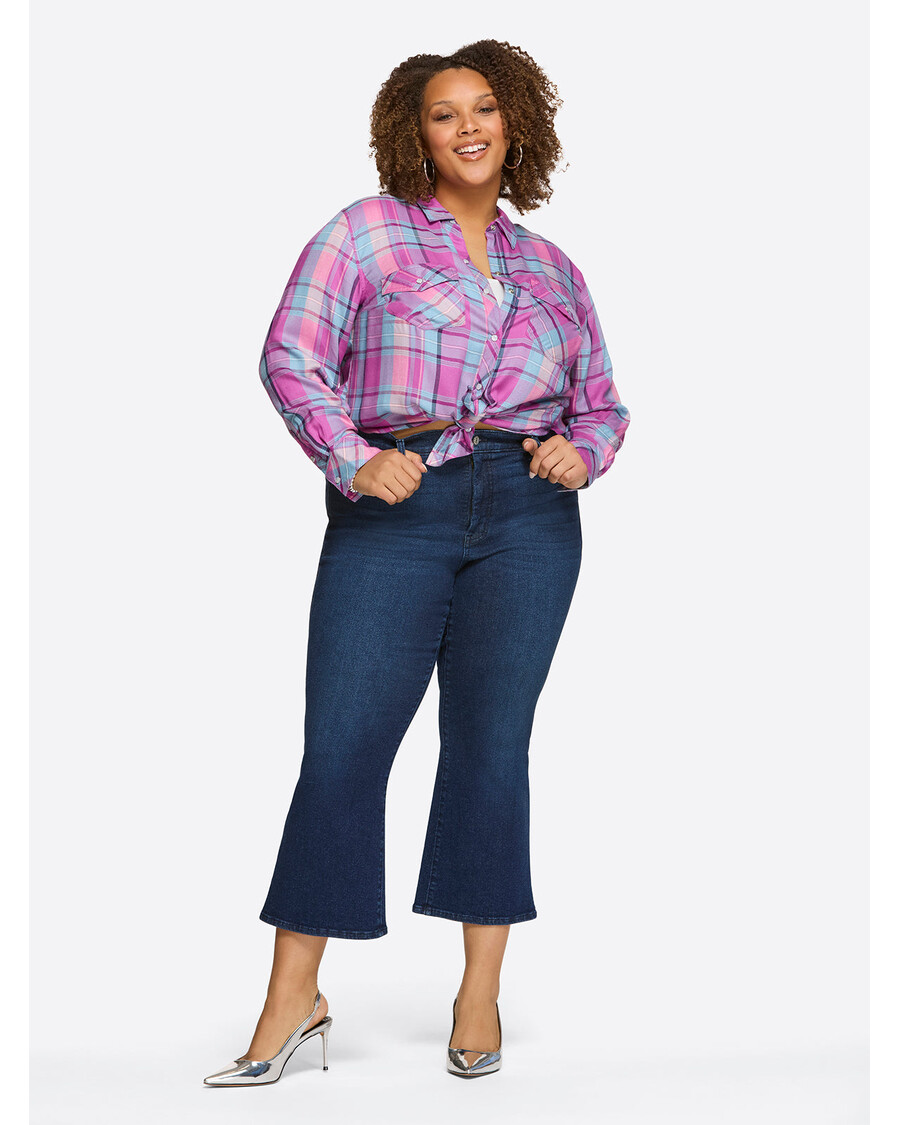 Jessica Simpson Charmed Flare Na Kostce W Niebieskim Płomieniu