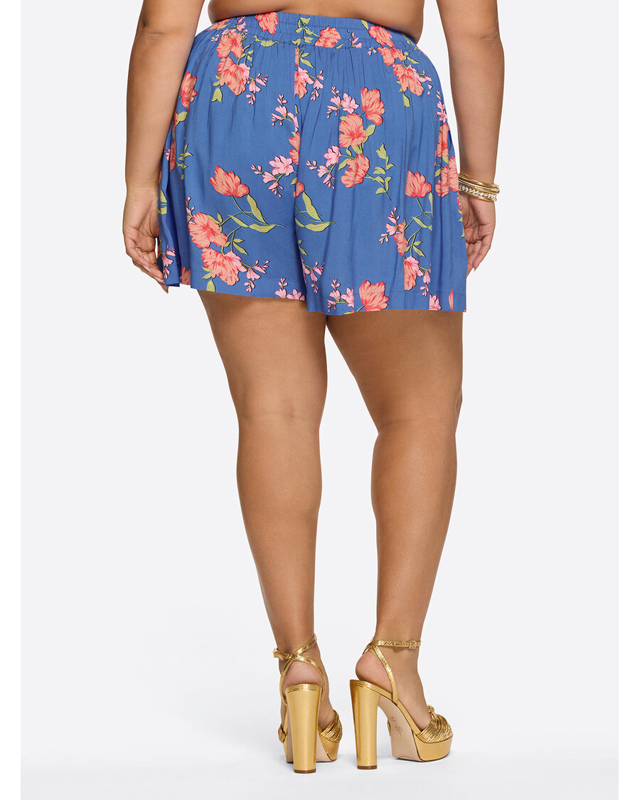 Jessica Simpson Leilani Kort In Vrolijk Bloemetje