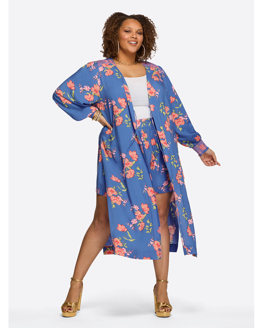 Jessica Simpson Leilani Kort In Vrolijk Bloemetje