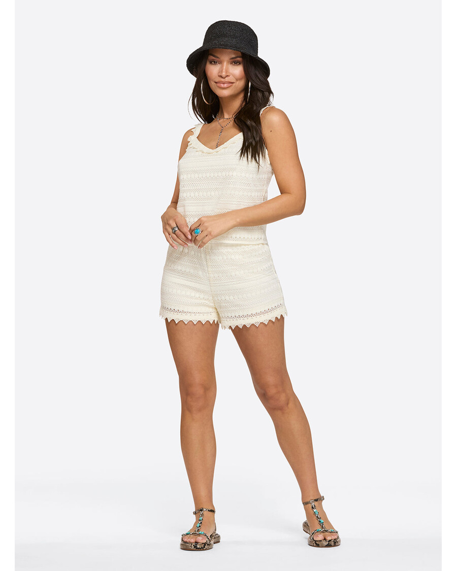 Jessica Simpson Velma Short in Parchment