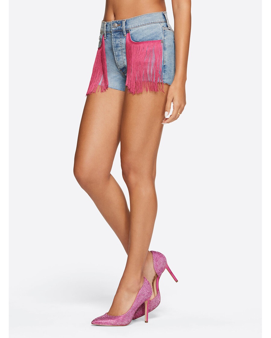 Jessica Simpson Hug Me High Rise Short in Tell Me