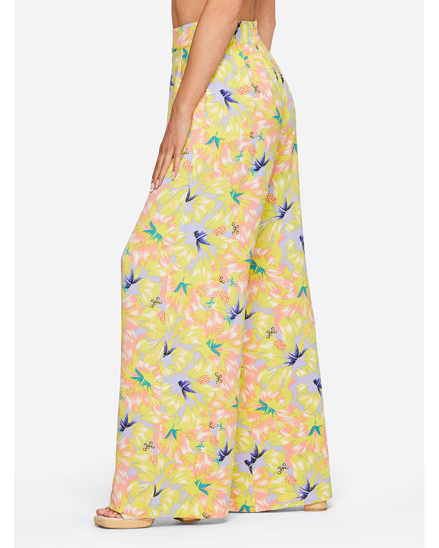 Jessica Simpson Winnie Wide Leg Pants in Candy Hibiscus