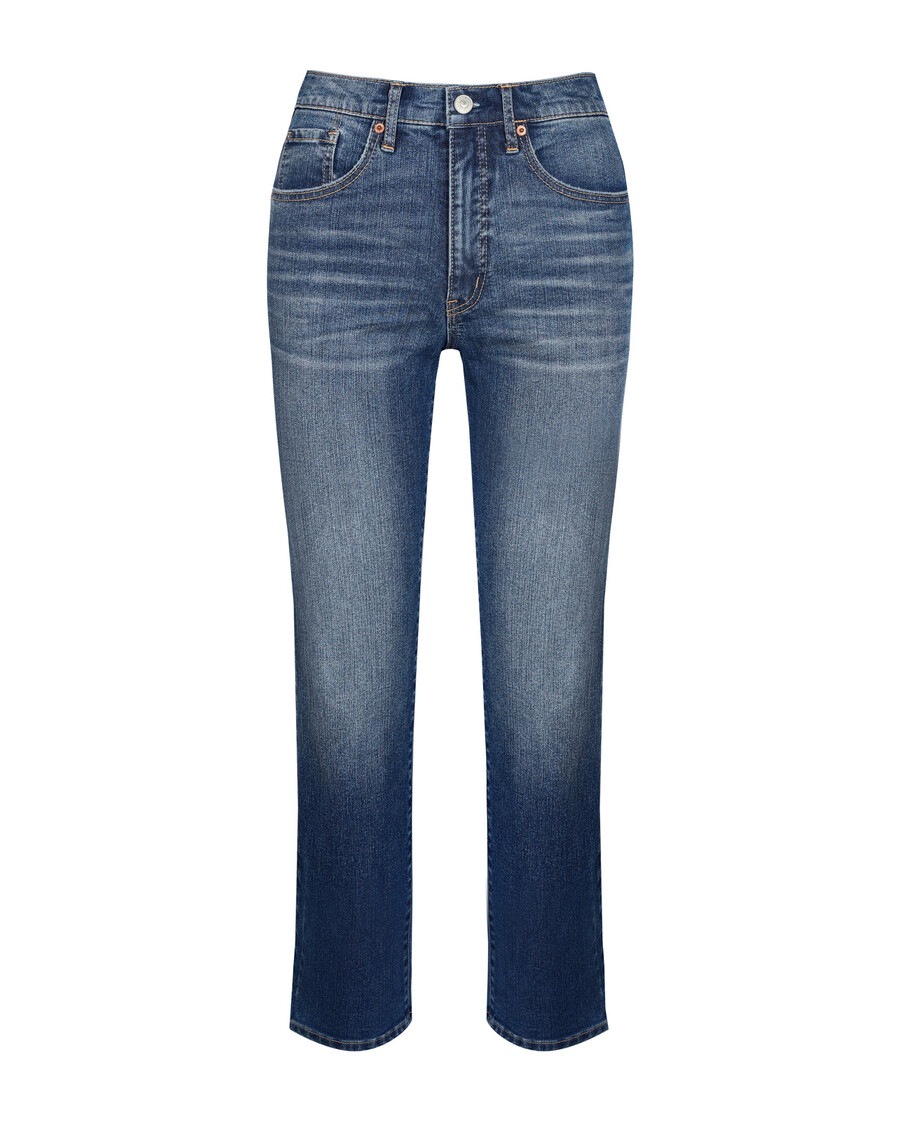 Jessica Simpson Harmony Straight High Rise Jeans in Particles