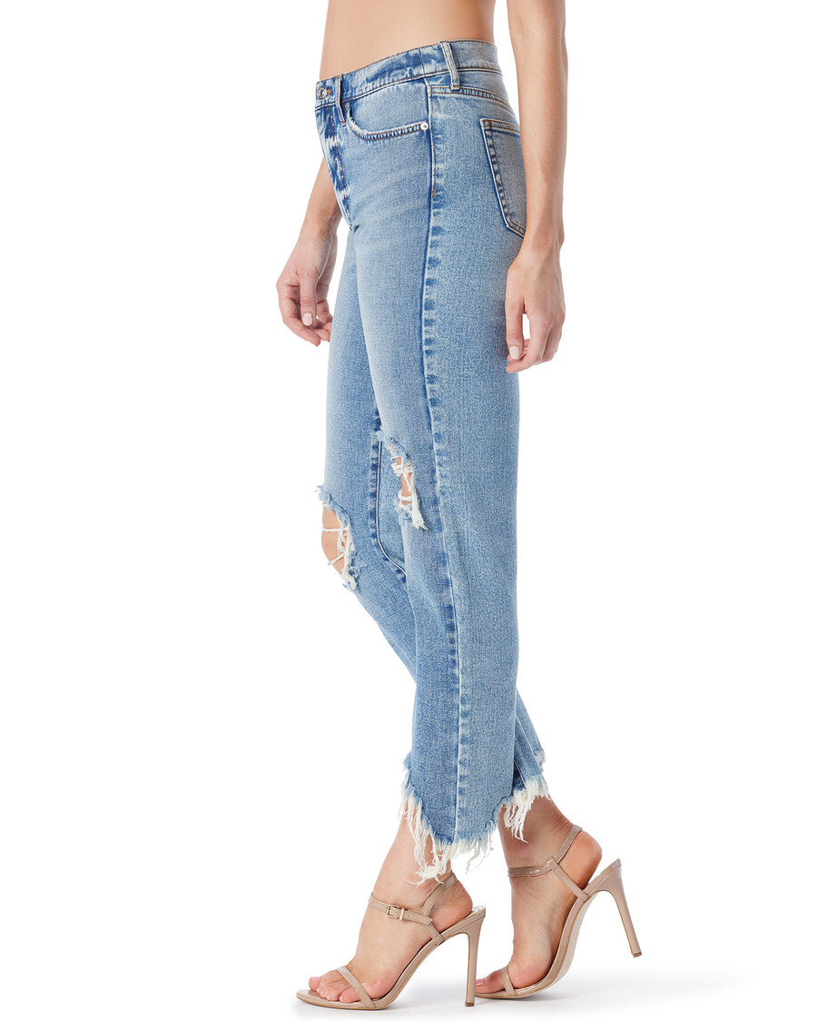 Jessica Simpson Harmony Straight High Rise Jean in Sunshine