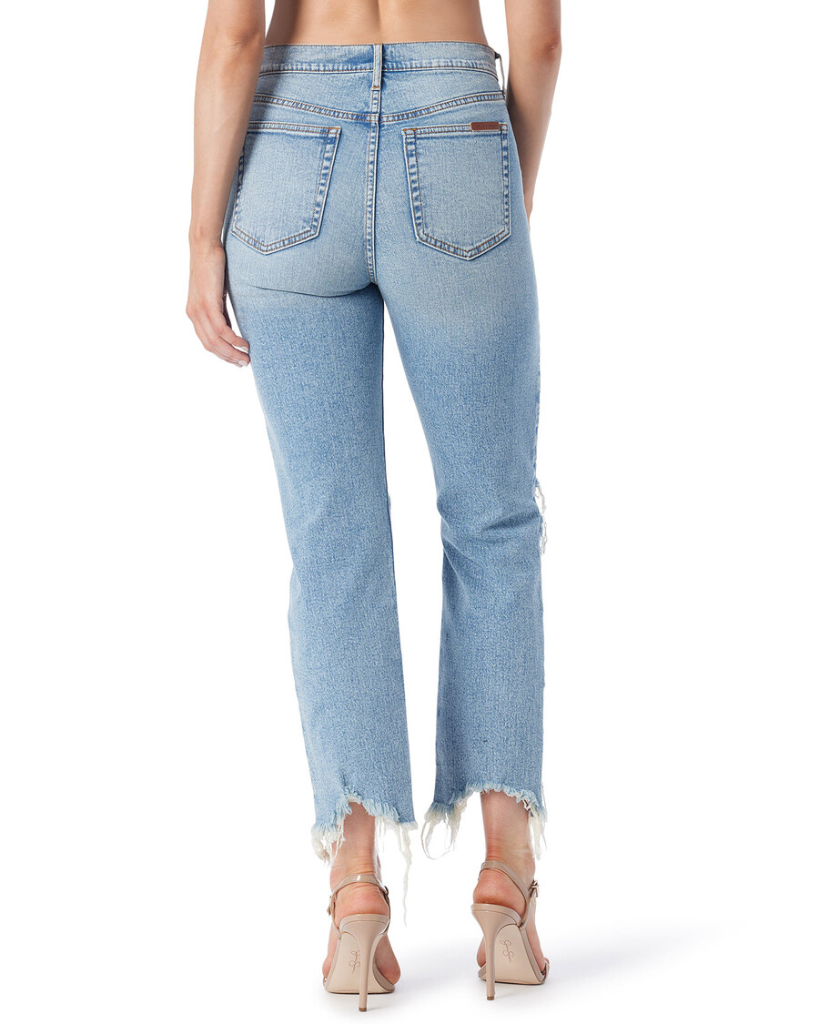 Jessica Simpson Harmony Straight High Rise Jean in Sunshine