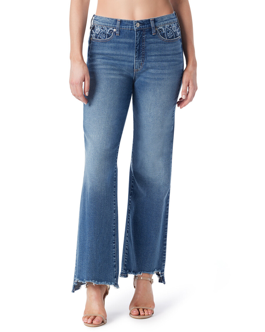 Jessica Simpson Rhythm Bootcut Jean in Foxy