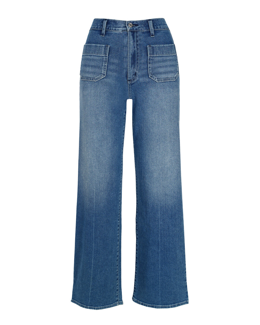 Jessica Simpson Starstruck Wide Leg Jean in Laguna
