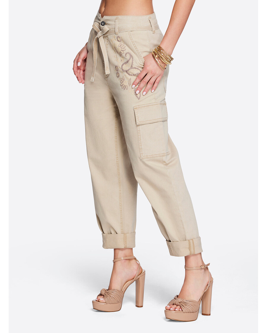 παντελόνι Jessica Simpson Allie Cargo σε χακί