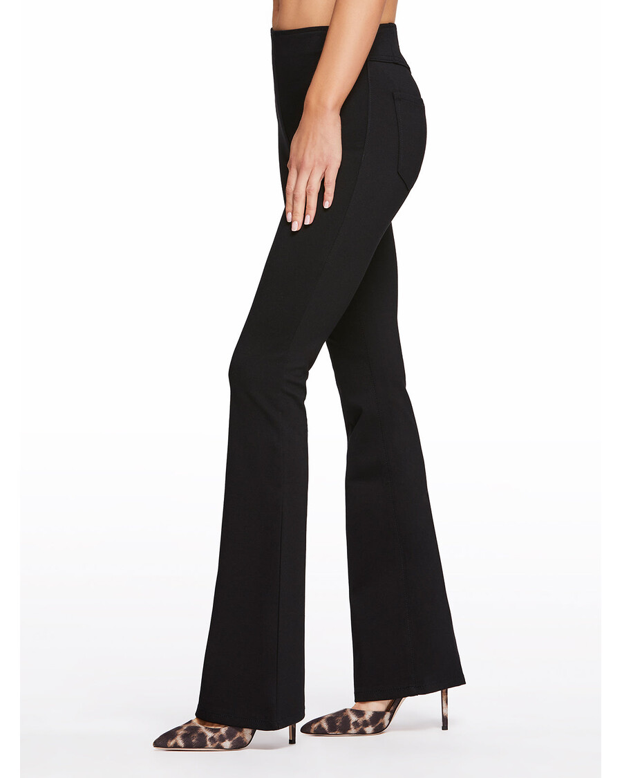 Jessica Simpson Pull On Flare in Black Ponte