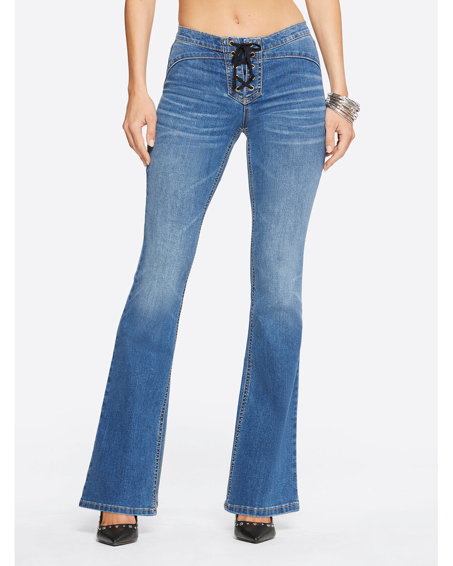 Jessica Simpson Kiss Me Flare Jeans in Lola