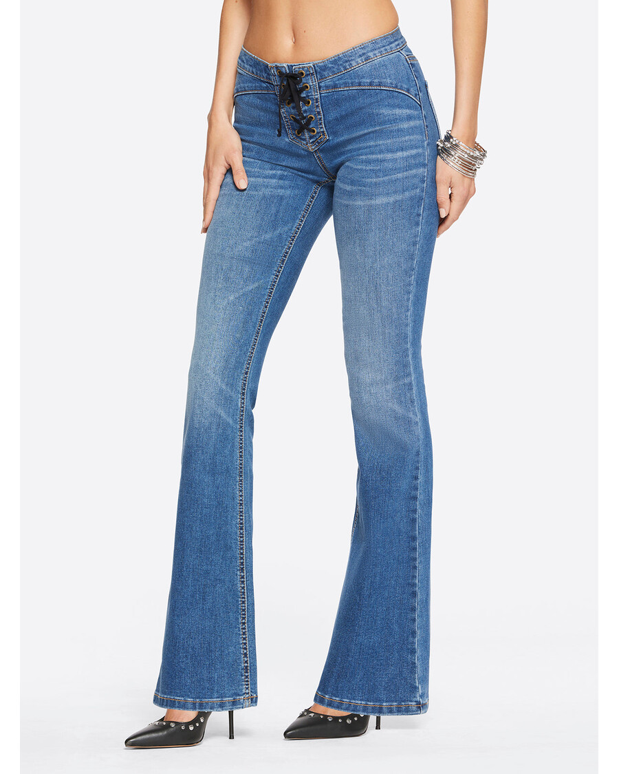 Jessica Simpson Kiss Me Flare Jeans in Lola