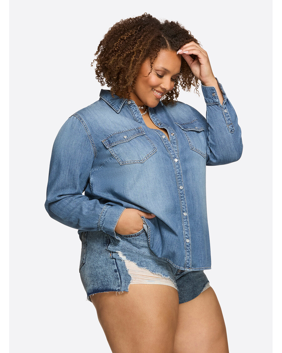 Jessica Simpson Petunia Shirt in Premium