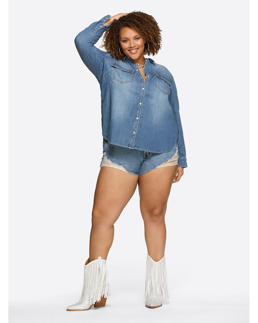 Jessica Simpson Petunia Shirt in Premium