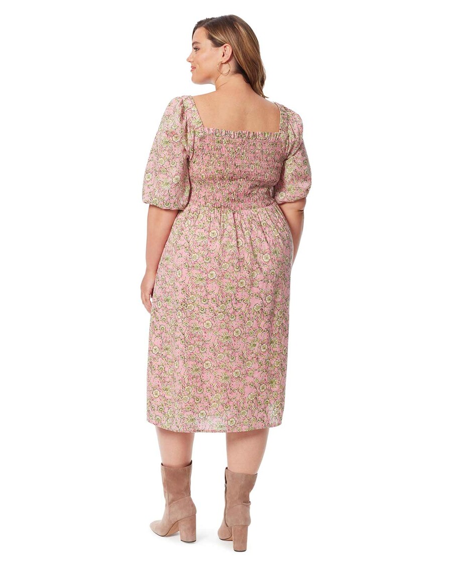 Rochie Jessica Simpson Jax Cu Puncte Botanice De Trandafir Sălbatic