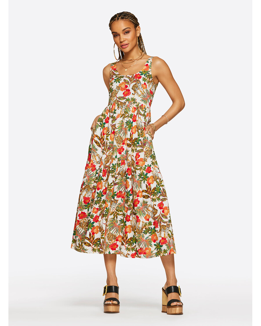 Jessica Simpson Cheryl Maxi Dress in Jungle Parade
