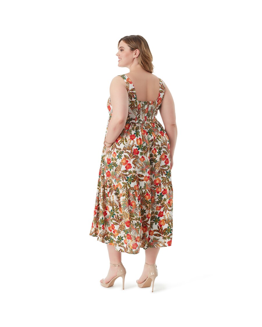 Jessica Simpson Cheryl Maxi Dress in Jungle Parade