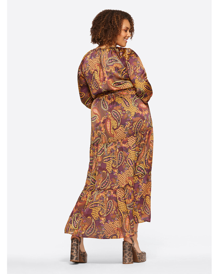 Jessica Simpson Natalia Dress in Paisley Confetti