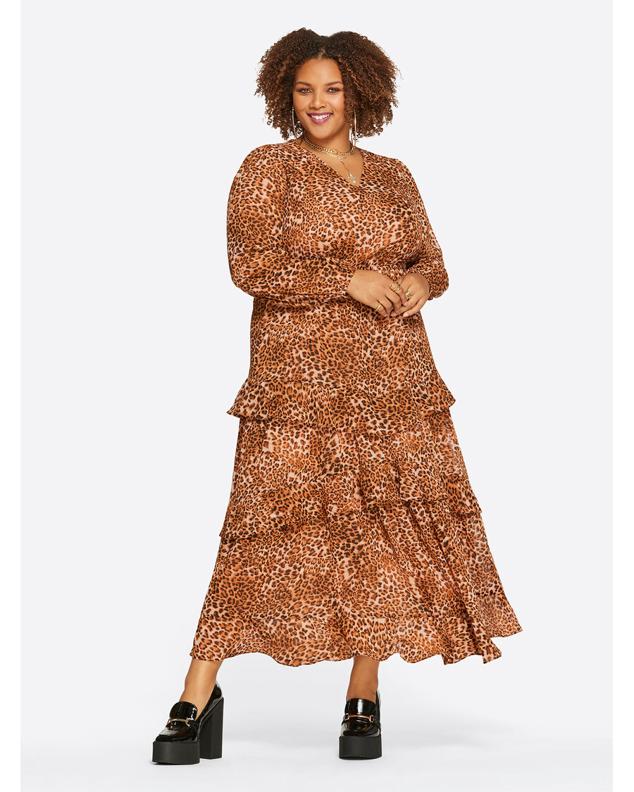 Jessica Simpson Tabatha Dress in Panthera