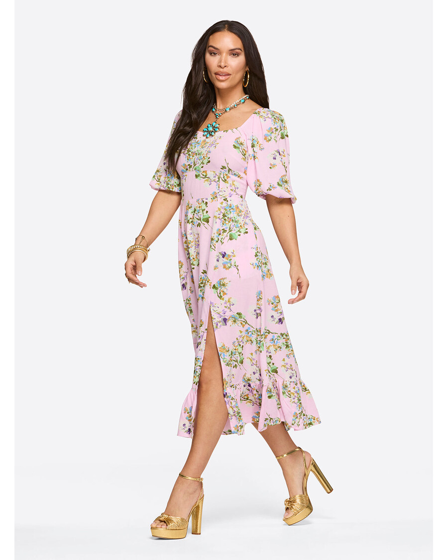 Jessica Simpson Brixley Se Obléká Do Botanických Květů