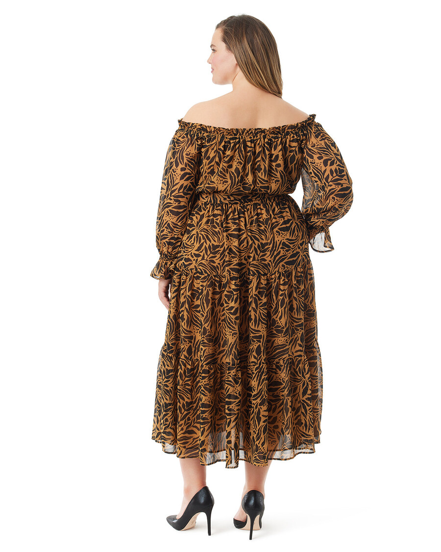 Jessica Simpson Gateel Dress in Zebra Floral