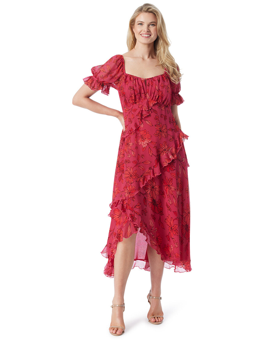 Jessica Simpson Monique Dress in Outlined Blossoms