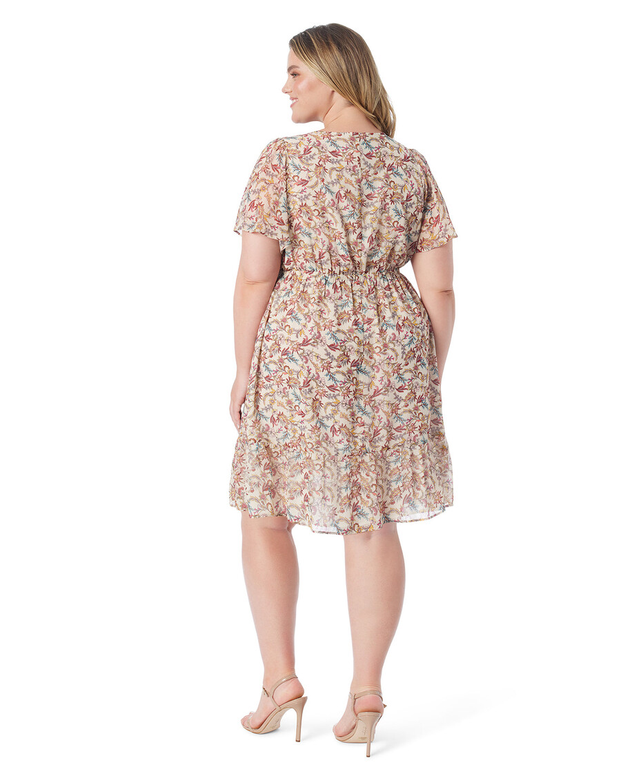 Jessica Simpson Regina Haljina U Crtanom Cvijeću