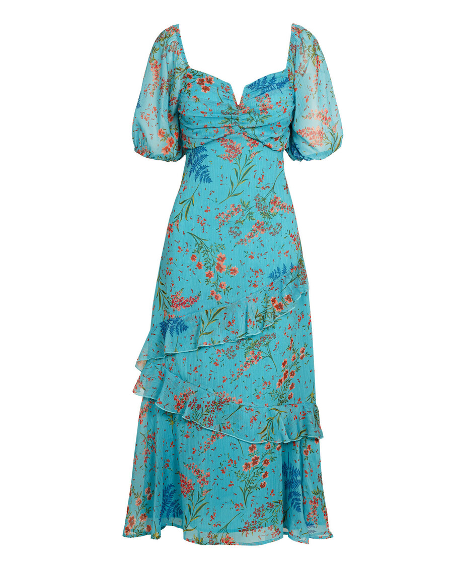 Jessica Simpson Aberash Dress in Baltic-Field Floral