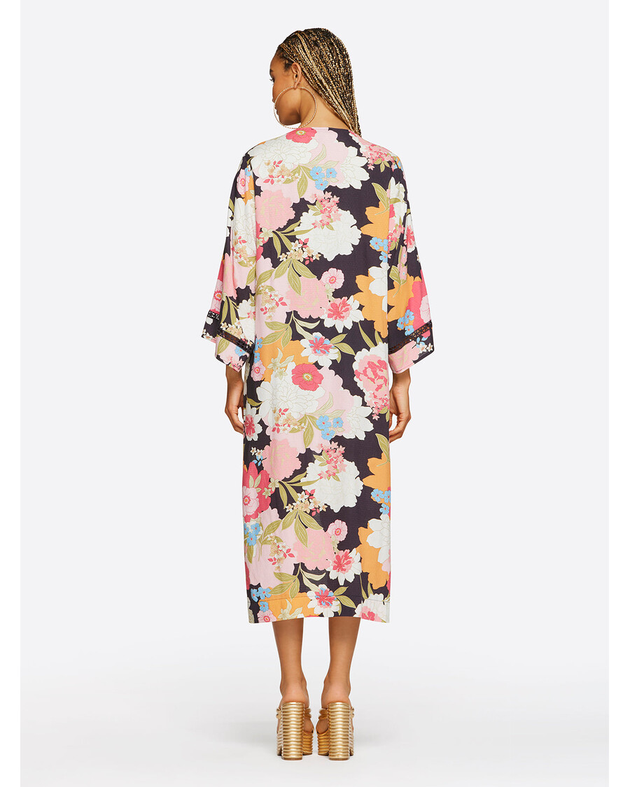 Jessica Simpson Caelan Kimono in Blooms In The Bay