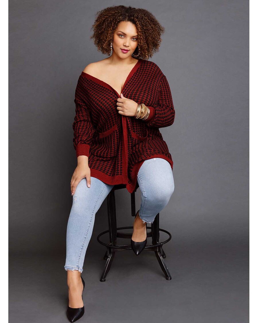 ジェシカ・シンプソン スターリング カーディガン シラーとブラック